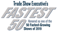 Trade Show Executive's Fastest 50 honored as one of the 50 Fastest growing shows of 2019