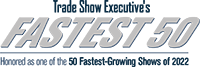 Trade Show Executive's Fastest 50 honored as one of the 50 Fastest growing shows of 2022