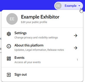 Top corner drop down